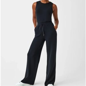 Spanx Air Essentials Jumpsuit Very Black 2X